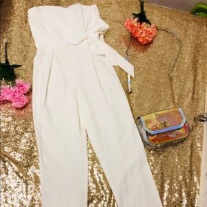 Jumpsuit white